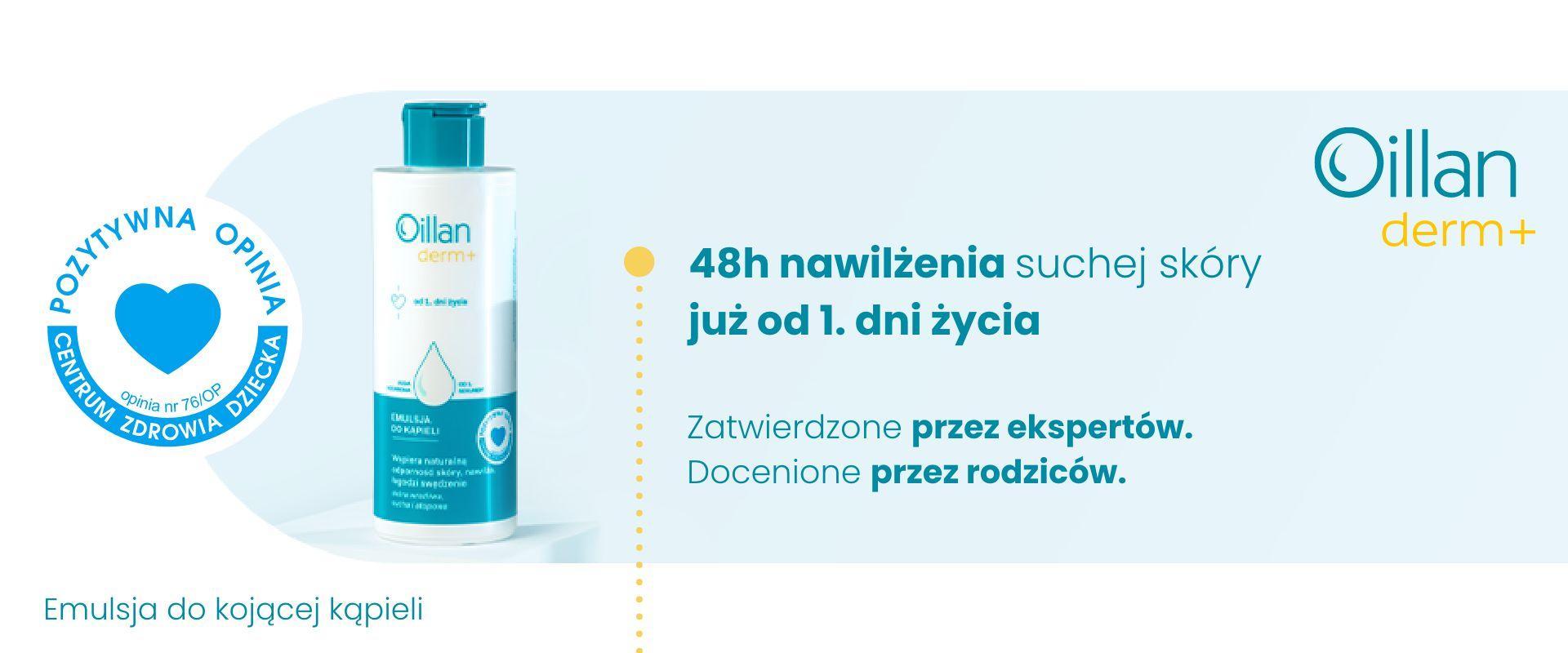 Oillan Derm z pozytywną opinią Centrum Zdrowia Dziecka 